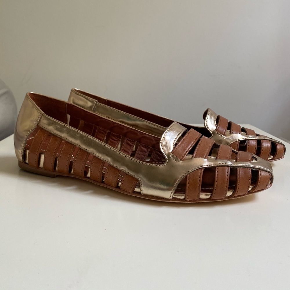 Elizabeth and James leather flat Sz6 NWT